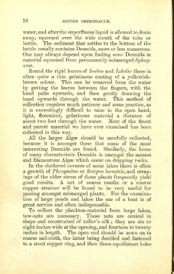 16 water, and after the superfluous liquid is allowed to drain away