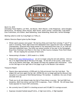 Fisher Athletic Booster Club