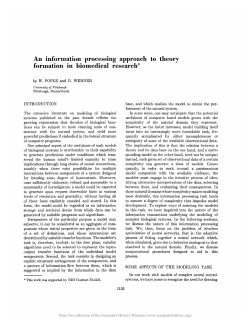 An information processing approach to theory formation in