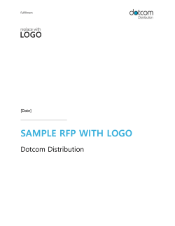 RFP Response Contents