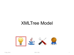 XMLTree Model