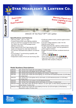 Sabre MP LED Light Bar