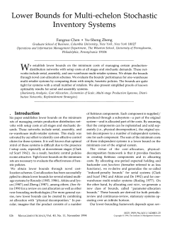 Lower Bounds for Multi-Echelon Stochastic Inventory Systems