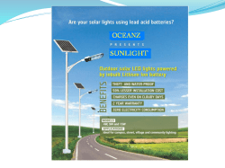 System Efficiency >150lumen/W LED + Lenses = High light output