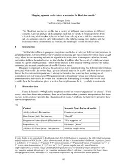 Mapping opposite truth-values - University of British Columbia