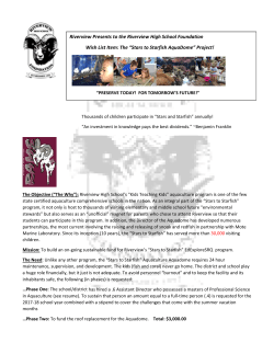 AquaDome - the Riverview High School Foundation