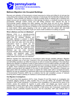 Methane Migration into Occupied Buildings