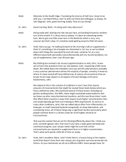 Show Notes- Supplements and Mitochondrial
