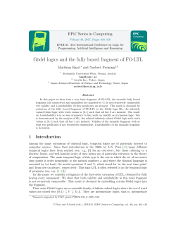 G&ouml;del logics and the fully boxed fragment of FO-LTL