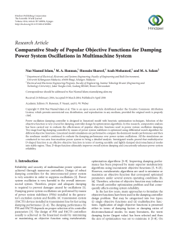 Comparative Study of Popular Objective Functions for Damping