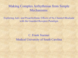 Modeling Drug-Ion Channel Interactions