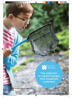 Code of Practice for the Collection of Unpaid Charges