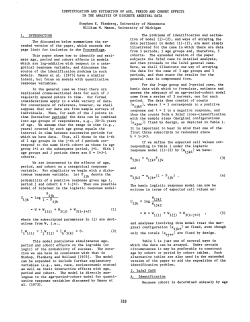 IN THE ANALYSIS OF DISCRETE ARCHIVAL DATA source of the