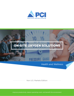 Oxygen Solutions Medical Catalog