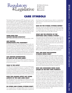 Care Symbols