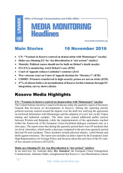 EULEX is monitoring Astrit Dehari`s case (RTK) Court of Appeals