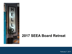 Potential Strategies - Southeast Energy Efficiency Alliance