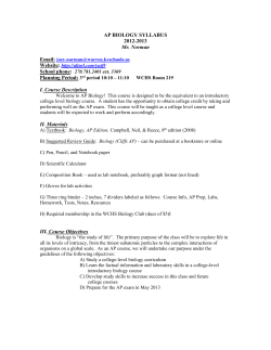 Quarter 4 - Warren County Schools