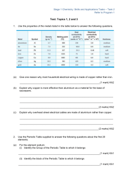 Task 2 - Test - topics 1, 2, 3