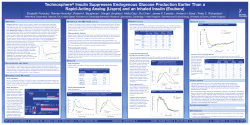 Technosphere&reg; Insulin Suppresses Endogenous Glucose