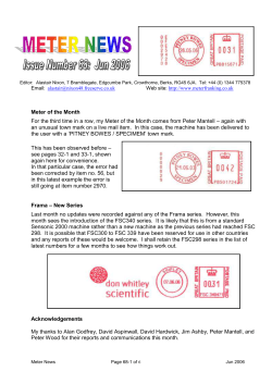 Pitney Bowes &ndash; DM 100/150 and DM 200 Machines