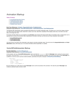 Animation Markup - Roku SDK Documentation