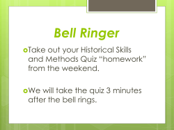 Bell Ringer - Perry Local Schools