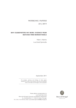 Evidence from Matched Firm-Worker Panels