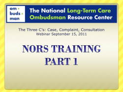 nors training part 1