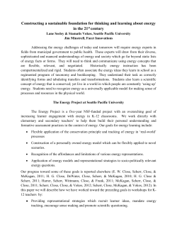 Energy Learning Research Summit Manuscript 2.0