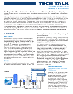 Tech Talk - What is Sterile Air?