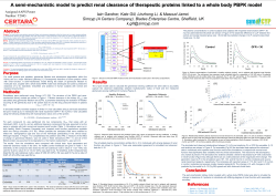 A semi-mechanistic model to predict renal clearance of