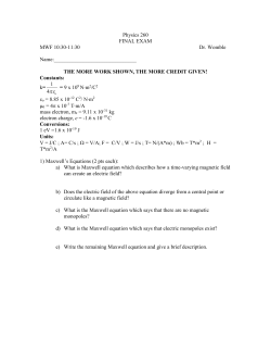 Physics 260