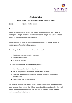 the job description