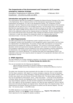 Nuclear Emergency Response Strategy