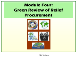 green procurement