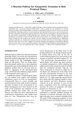 A Reaction Pathway for Nanoparticle Formation in Rich Premixed