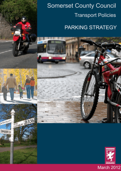 Parking Strategy - South Somerset District Council
