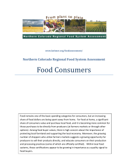 Food Consumers