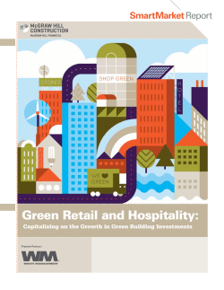 Green Retail and Hospitality