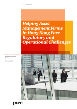 Helping Asset Management Firms in Hong Kong Face