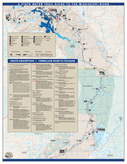 Mississippi River State Water Trail map 3