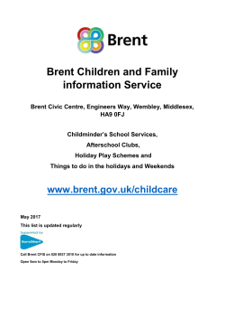 Out of school care
