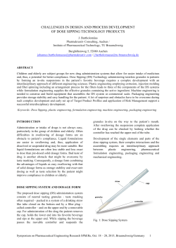 Challenges in Design and Process Development