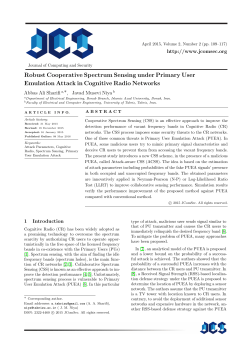 Robust Cooperative Spectrum Sensing under Primary User