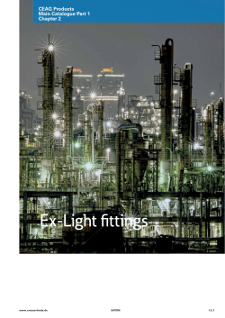Ex-Light fittings - CROUSE