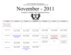 junior varsity boys basketball game day bus departure times
