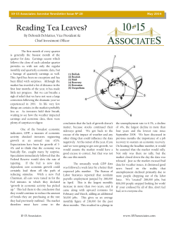 Reading Tea Leaves? - 10