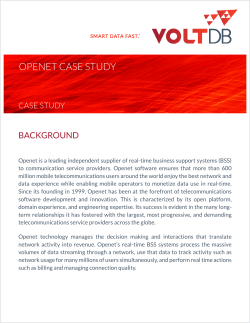 Case Study: Openet