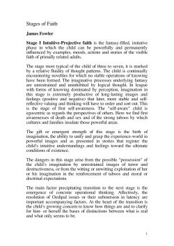 Stages of Faith